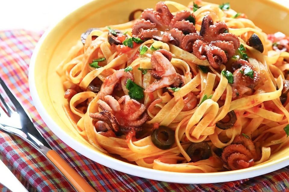 Tagliatelle ai moscardini