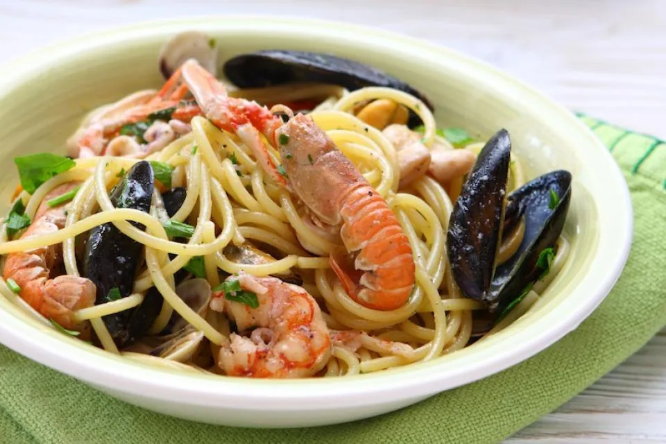 Spaghetti allo scoglio
